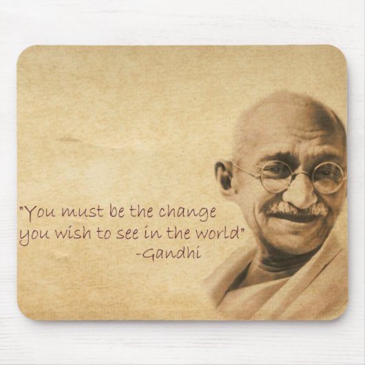 Gandhiのマウスパッド マウスパッド (正面)