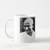 Gandhiの不寛容は1のwantofの信頼を…裏切ります コーヒーマグカップ (左)
