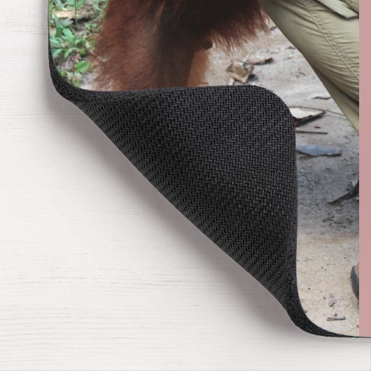 Gandhiの動物の引用文 マウスパッド (コーナー)