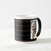 Gandhiの引用文 モーフィングマグカップ (正面右)
