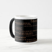 Gandhiの引用文 モーフィングマグカップ (正面左)