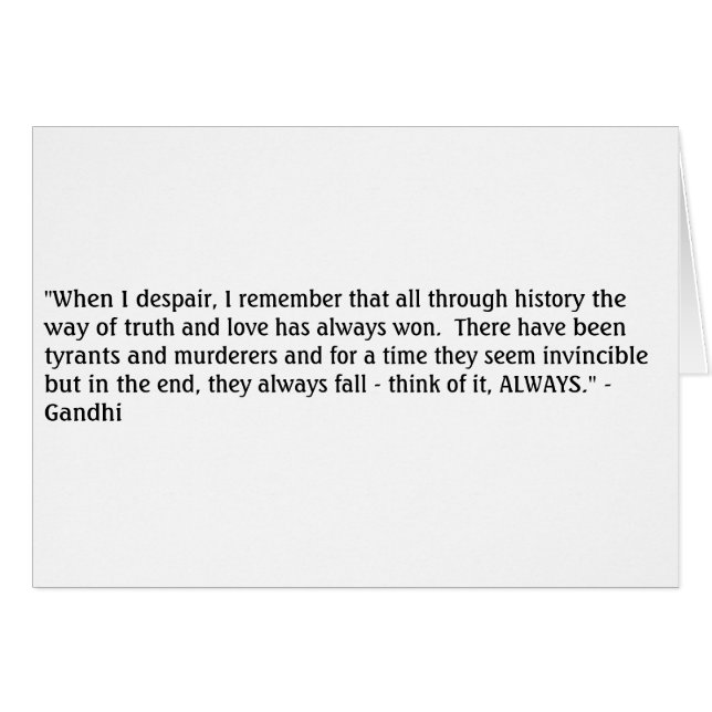 Gandhiの真実 (正面横)