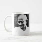 Gandhiの間違いは理由によってbecometruth… コーヒーマグカップ (左)