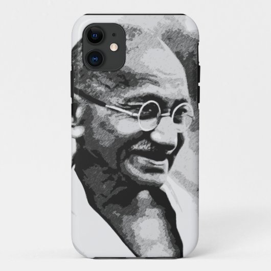 GandhiのiPhoneの場合 Case-Mate iPhoneケース (裏面)