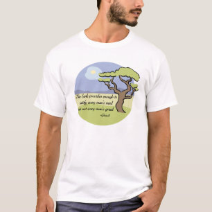GandhiのTシャツによる地球の引用文 Tシャツ