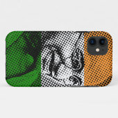 Gandhi + インドの旗のiPhone 5cケース Case-Mate iPhoneケース (裏面(横))