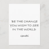 gandhi ポストカード (正面)