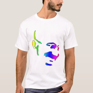 gandhi rainbow2 tシャツ