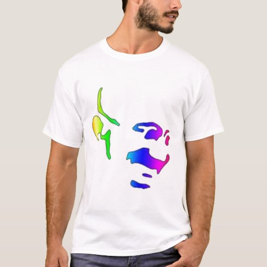 gandhi rainbow2 tシャツ (正面)