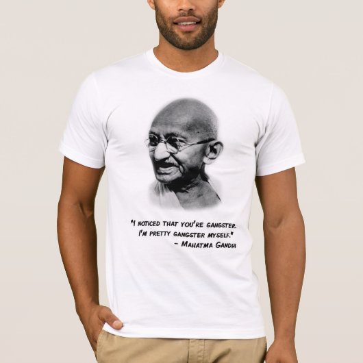 Gandhi Tシャツ (正面)