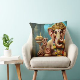 Ganeshが自撮り クッション
