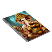 Ganeshが自撮り ノートブック (右側)