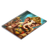 Ganeshが自撮り ノートブック (左側)