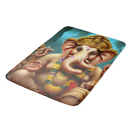 Ganeshが自撮り バスマット