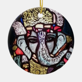 Ganeshのオーナメント セラミックオーナメント