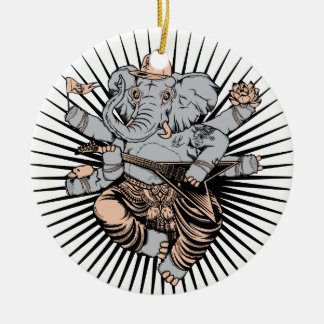 Ganeshのオーナメント セラミックオーナメント