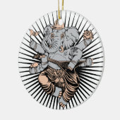 Ganeshのオーナメント セラミックオーナメント (左)