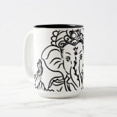 Ganeshのマグ ツートーンマグカップ (正面左)