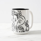 Ganeshのマグ ツートーンマグカップ (正面右)