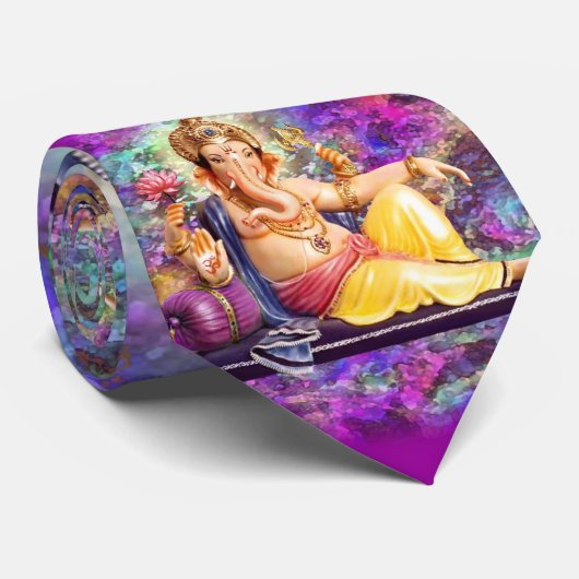 Ganeshのリラックスさせるなタイ ネクタイ (ロール)