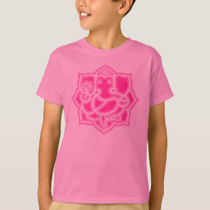 Ganeshの幸せな子供のワイシャツ Tシャツ