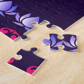 Ganeshヒンズー教の神:シームレスなフェスティバル ジグソーパズル (側面)