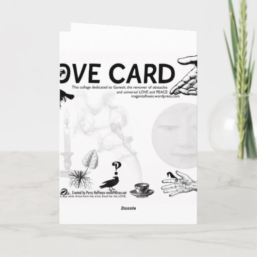 Ganesh愛カード カード (裏面)
