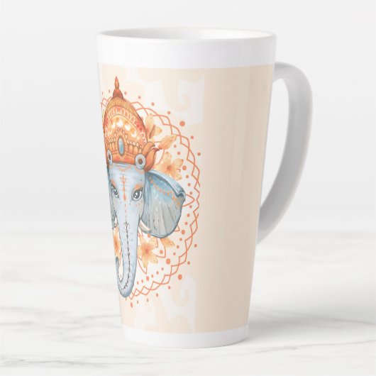 Ganesh カフェラテマグ (右アングル)