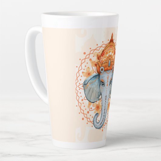 Ganesh カフェラテマグ (左アングル)