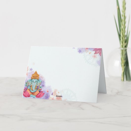 Ganesh サンキューカード (裏面)