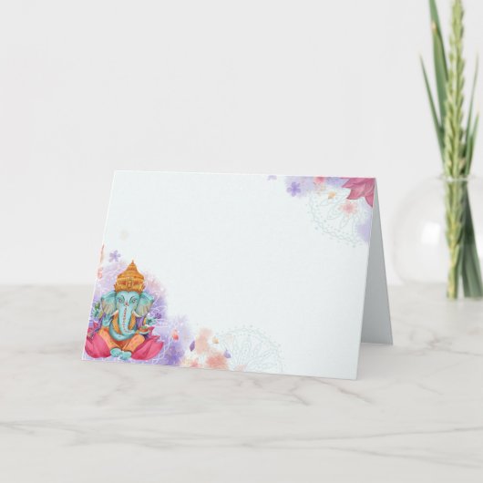 Ganesh サンキューカード (正面)