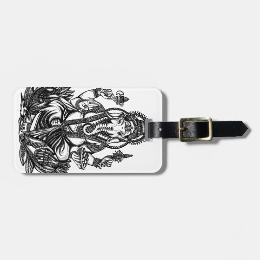 Ganesh ラゲッジタグ (正面横)