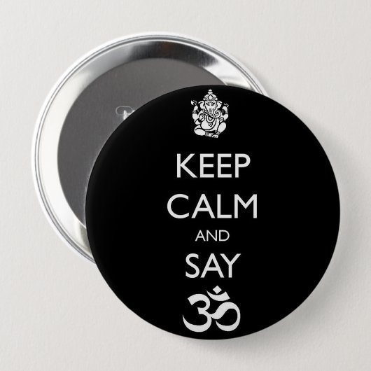 ganesh 缶バッジ (正面&裏面)