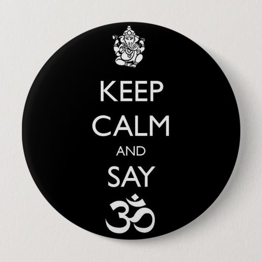 ganesh 缶バッジ (正面)