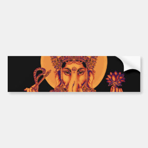 Ganesh -障害の除去剤 バンパーステッカー