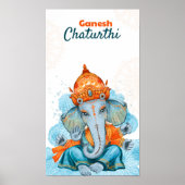 Ganesh Chaturthi ポスター (正面)