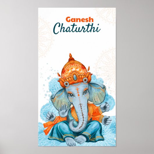 Ganesh Chaturthi ポスター (正面)