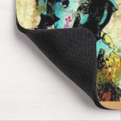 Ganesh Ganeshaヒンズー教のインドのアジアゾウの神 マウスパッド (コーナー)