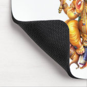 GANESH HINDU GOD主 マウスパッド (コーナー)