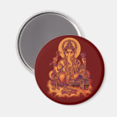 Ganesh - Remover of Obstacles マグネット (正面/裏面)