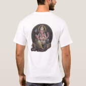 Ganesh Tシャツ (裏面)
