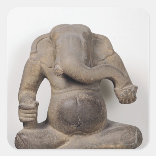 Ganesh, Tuol Pheak Kinより スクエアシール (正面)