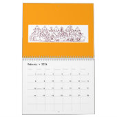 Ganeshaのカレンダー カレンダー (2月 2026)