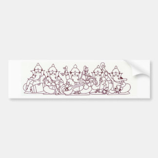 Ganeshaのステッカー バンパーステッカー