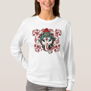 GANESHAのヒンズー教神 Tシャツ