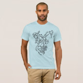 Ganeshaの男性ティー Tシャツ (正面フル)
