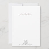 Ganeshaの結婚式招待状 招待状 (裏面)