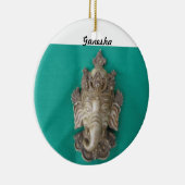 Ganeshaの開始木のオーナメント セラミックオーナメント (右)