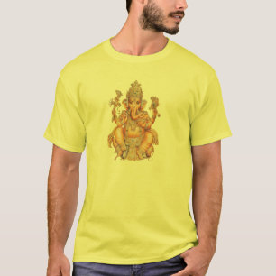 Ganeshaの障害の除去剤、ヒンズー教神のTシャツ Tシャツ