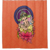 GANESHA – シャワーカーテン (正面)